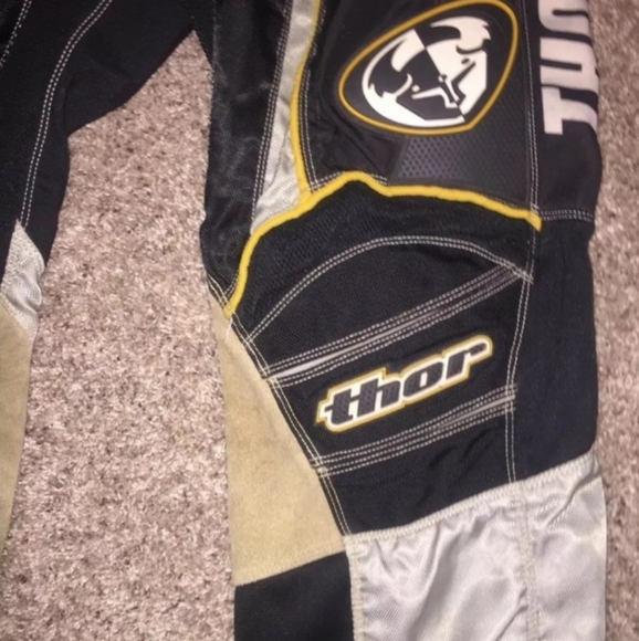Vintage Thor Retro Motorcross MotoX/BMX Pants (Size 32) - Picture 5 of 7
